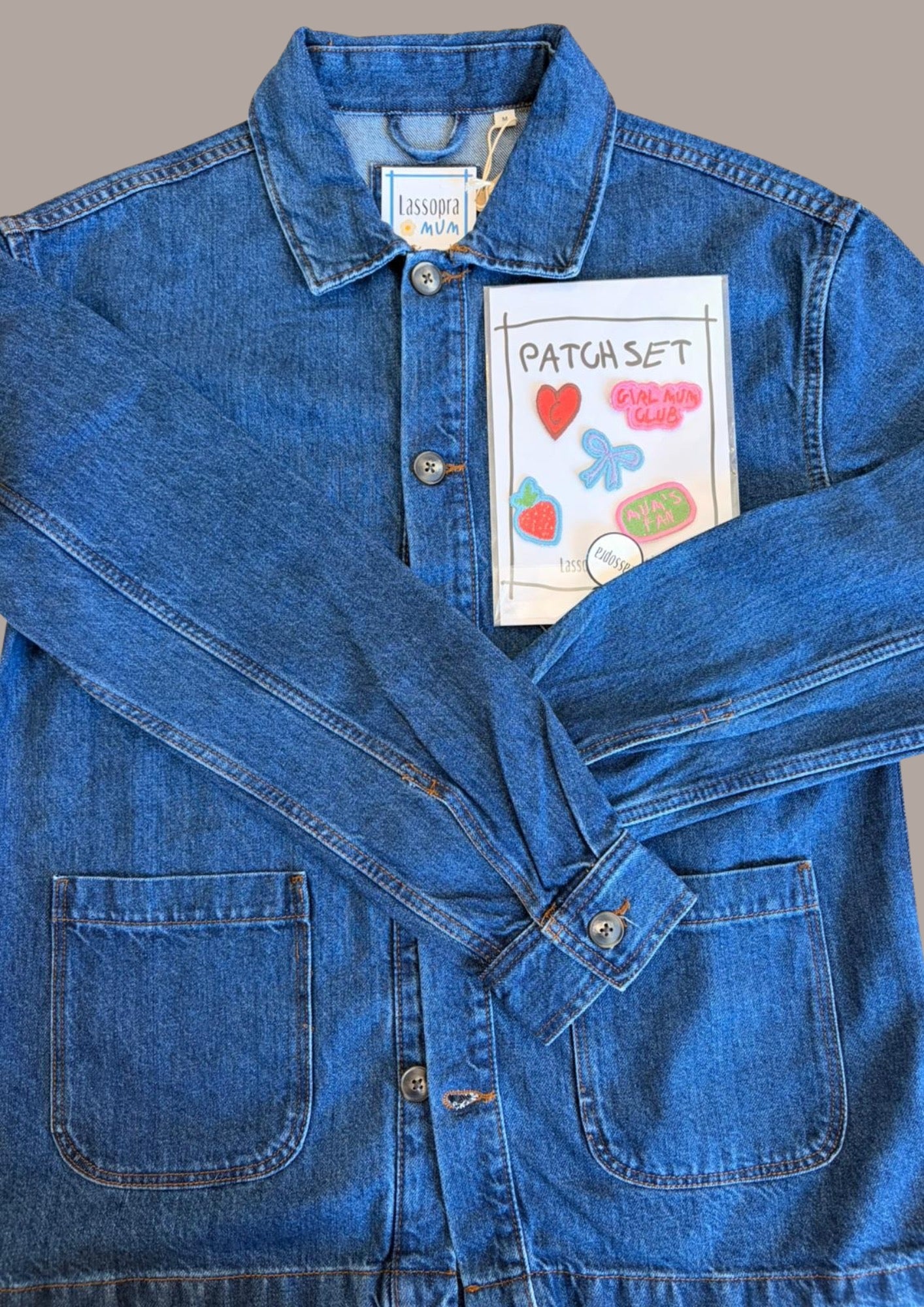 Worker-Jeansjacke BLOOMING 💐